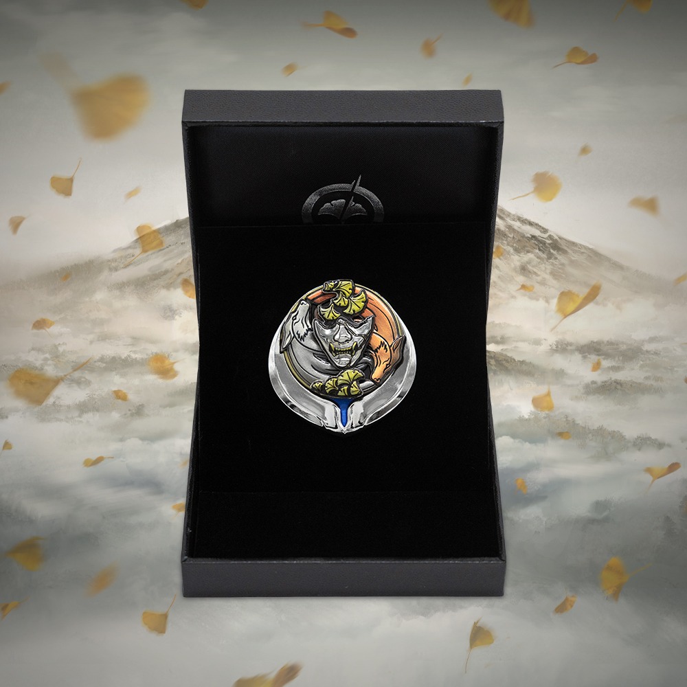Ghost of Yōtei &ldquo;Legendary Onryō&rdquo; Platinum Trophy Pin Pre-Order